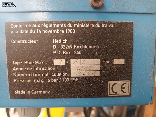 Lot 4 - hettich bluemax boor- en inpersmachine - afbeelding 4 van  7