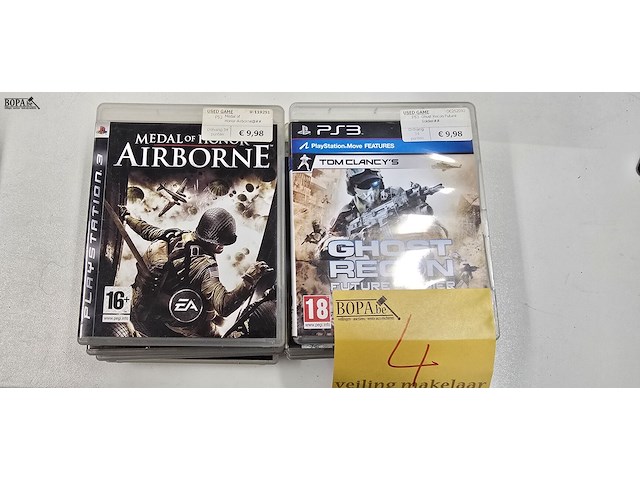 Lot 4 - lot diverse playstation spellen 12 stuks - afbeelding 1 van  6