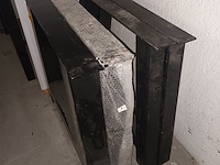 Lot 4 - metalen tafelpoten h-vorm. 4 stuks - afbeelding 2 van  3