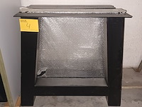 Lot 4 - metalen tafelpoten h-vorm. 4 stuks - afbeelding 3 van  3