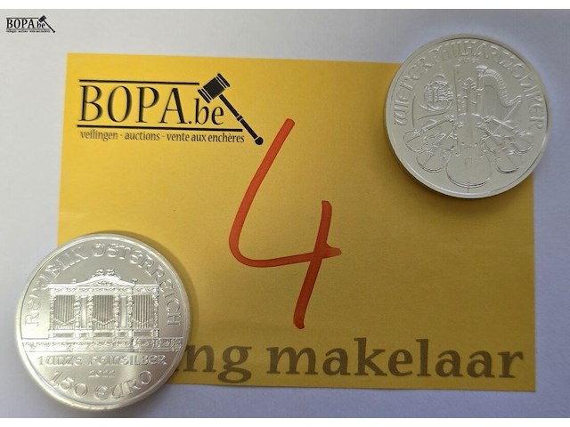 Lot 4 - oostenrijk wiener philharmoniker 2022 – 2 x 1,50 euro - afbeelding 1 van  3