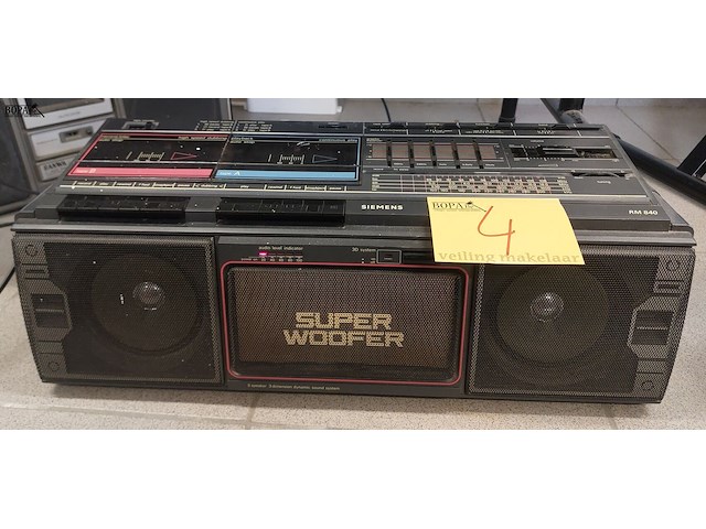 Lot 4 - radio siemens rm 840 - afbeelding 1 van  6