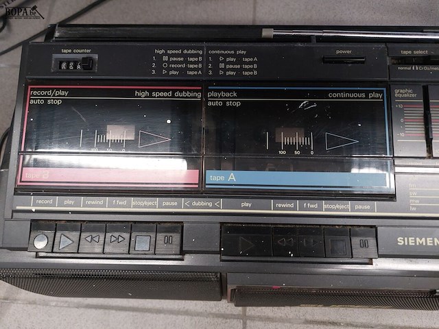 Lot 4 - radio siemens rm 840 - afbeelding 2 van  6