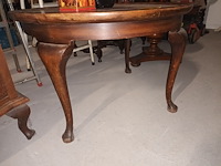 Lot 4 - ronde houten salontafel - afbeelding 2 van  2