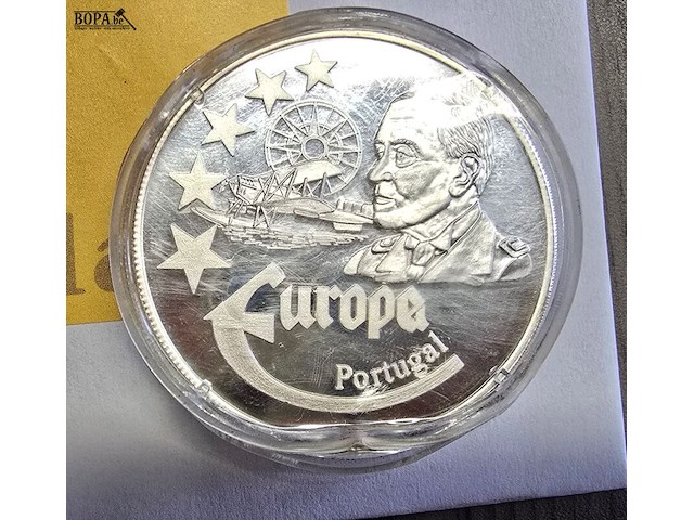 Lot 4 - set zilveren herdenkingsmunten europa 1997 - afbeelding 1 van  8