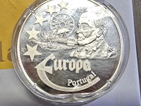 Lot 4 - set zilveren herdenkingsmunten europa 1997