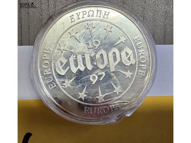 Lot 4 - set zilveren herdenkingsmunten europa 1997 - afbeelding 6 van  8