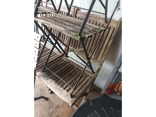 Lot 4 - tuinstoelen. 7 stuks - afbeelding 4 van  4