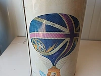 Lot 4 - vintage blikken ton luchtballon - afbeelding 3 van  4