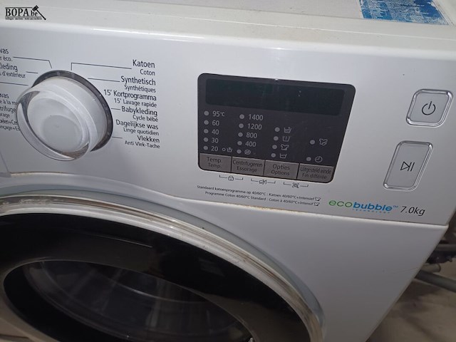 Lot 4 - wasmachine samsung - afbeelding 3 van  4