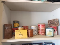 Lot 40 - verzamel blikken. 11 stuks