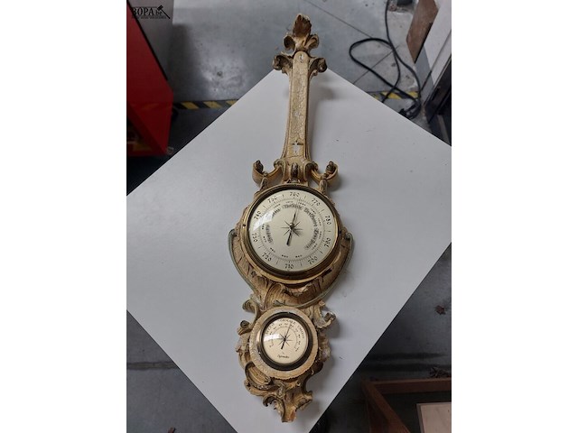 Lot 40 - vintage barometer - afbeelding 1 van  3