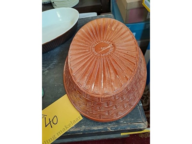 Lot 40 - vintage schalen keramiek - afbeelding 2 van  5