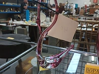 Lot 40 - vintage zwaan in glas - afbeelding 3 van  3