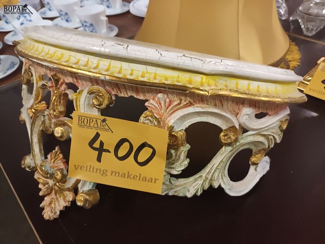 Lot 400 - muurconsole - afbeelding 3 van  3