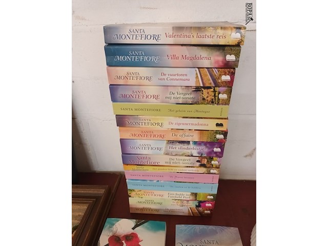 Lot 400 - romans santa montefiore. 19 stuks - afbeelding 2 van  3