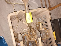 Lot 401 - luster. 2 stuks - afbeelding 1 van  5