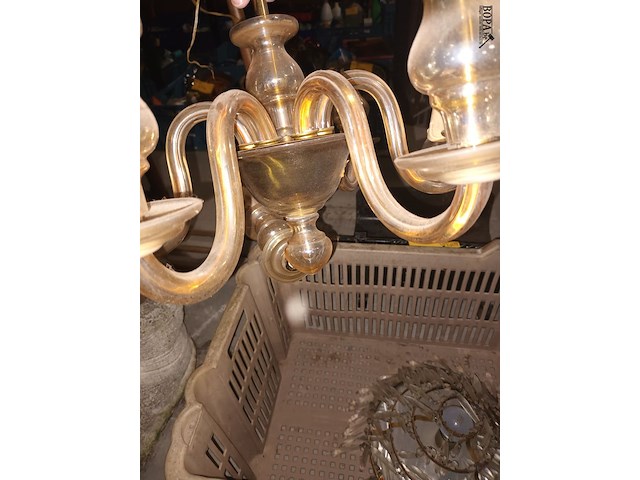 Lot 401 - luster. 2 stuks - afbeelding 5 van  5