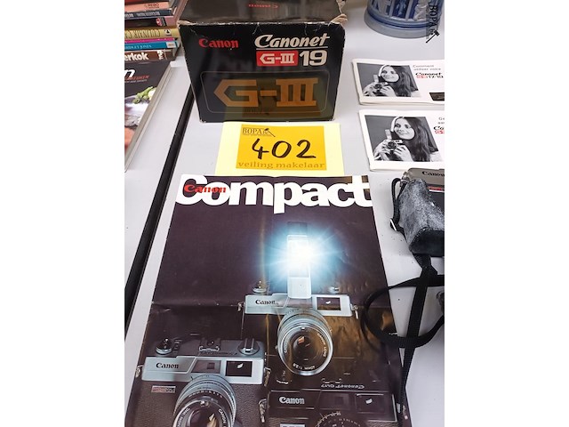 Lot 402 - fototoestel canon - afbeelding 4 van  4