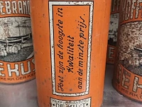 Lot 402 - koffieblikken veurne. 5 stuks - afbeelding 4 van  5