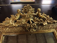 Lot 402 - vergulde spiegel - afbeelding 2 van  3