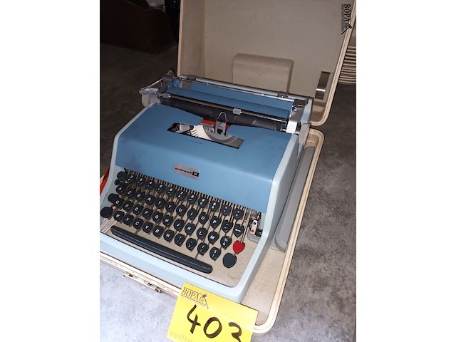Lot 403 - typemachine underwood 21 - afbeelding 3 van  3