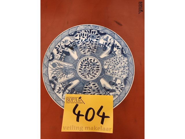 Lot 404 - antiek chinees bord - afbeelding 2 van  3