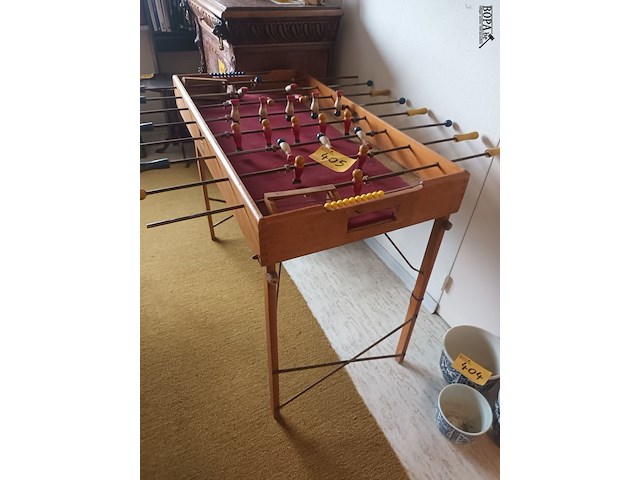 Lot 405 - voetbaltafel torck - afbeelding 1 van  6