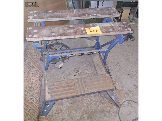 Lot 407 - black & decker workmate en kabel - afbeelding 1 van  2