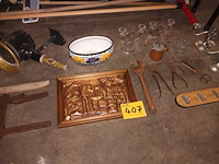 Lot 407 - brocante. 17 stuks - afbeelding 1 van  4