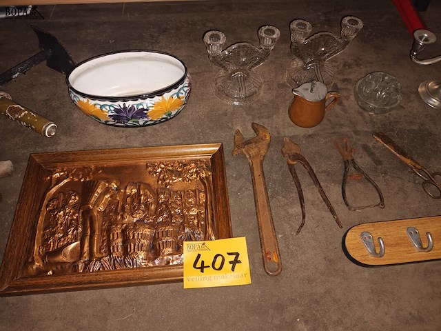 Lot 407 - brocante. 17 stuks - afbeelding 3 van  4
