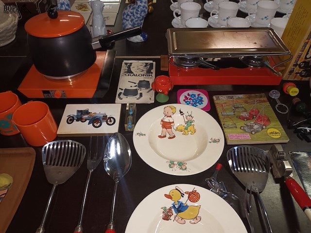 Lot 408 - retro decoratie en huisraad. 52 stuks - afbeelding 7 van  9