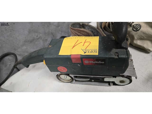 Lot 41 - bandschuurmachine metabo - afbeelding 3 van  3