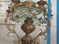 Lot 41 - grote kinké luster in koper - afbeelding 5 van  6