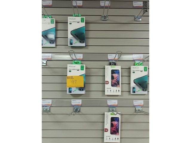 Lot 41 - gsm screen protector. 18 stuks - afbeelding 1 van  4