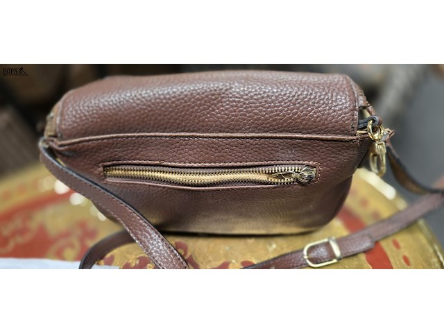 Lot 41 - lederen handtas met signatuur d (delvaux) - afbeelding 5 van  6