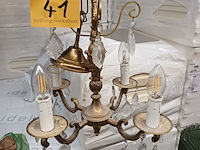 Lot 41 - luster koper met kristallen - afbeelding 1 van  4