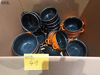 Lot 41 - mosselpotten. 38 stuks - afbeelding 3 van  3