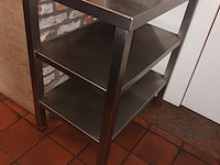 Lot 41 - rvs werktafel - afbeelding 2 van  3