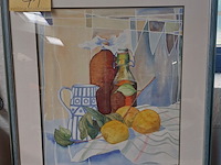 Lot 41 - schilderij get gloriam - afbeelding 1 van  2