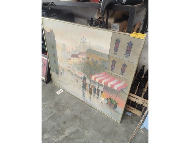 Lot 41 - schilderij lee reynolds - afbeelding 1 van  3