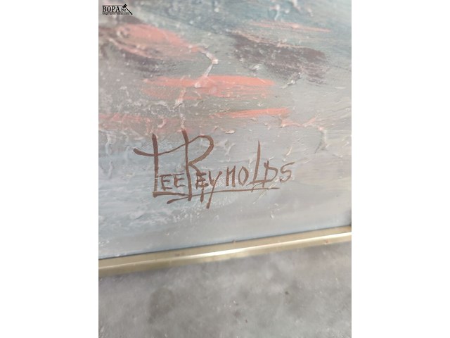 Lot 41 - schilderij lee reynolds - afbeelding 2 van  3