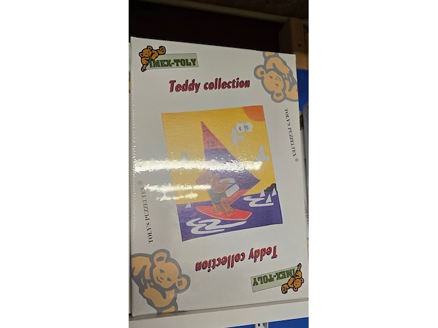 Lot 41 - teddy collection puzzels nieuw 6 dozen - afbeelding 2 van  3