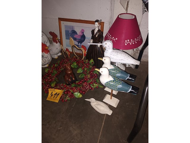 Lot 411 - decoratie. 14 stuks - afbeelding 2 van  4