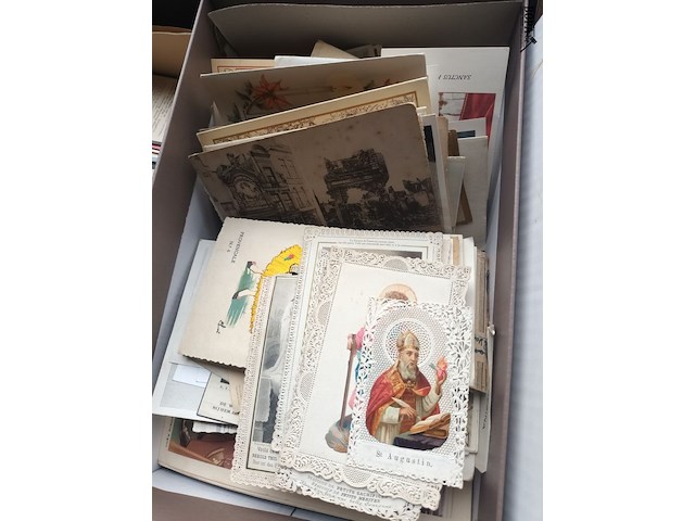 Lot 411 - kaarten en bidprentjes - afbeelding 4 van  6