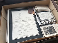 Lot 411 - kaarten en bidprentjes - afbeelding 5 van  6