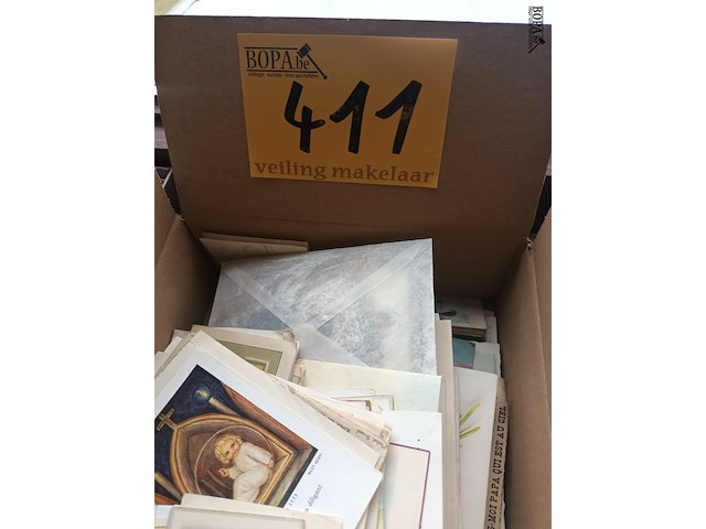 Lot 411 - kaarten en bidprentjes - afbeelding 6 van  6