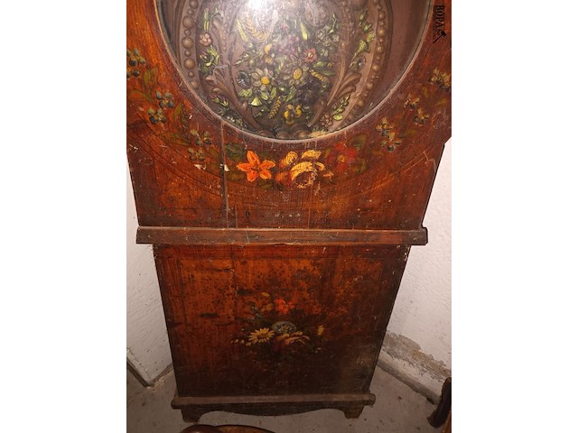 Lot 412 - staande klok - afbeelding 4 van  5