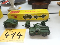 Lot 414 - dinky toys militair voertuig - afbeelding 3 van  3