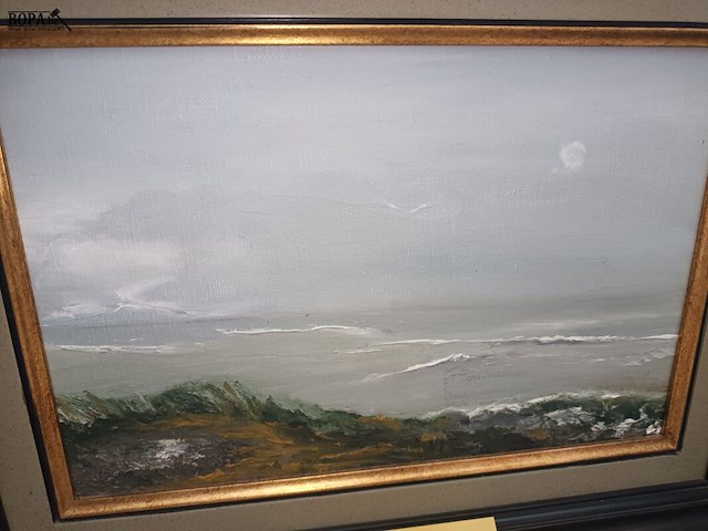 Lot 414 - kader zeezicht - afbeelding 2 van  3